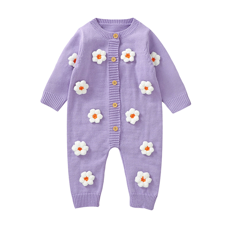 Newborn Baby Girl Romper Floral - Dolce stampa floreale neonate pagliaccetti a