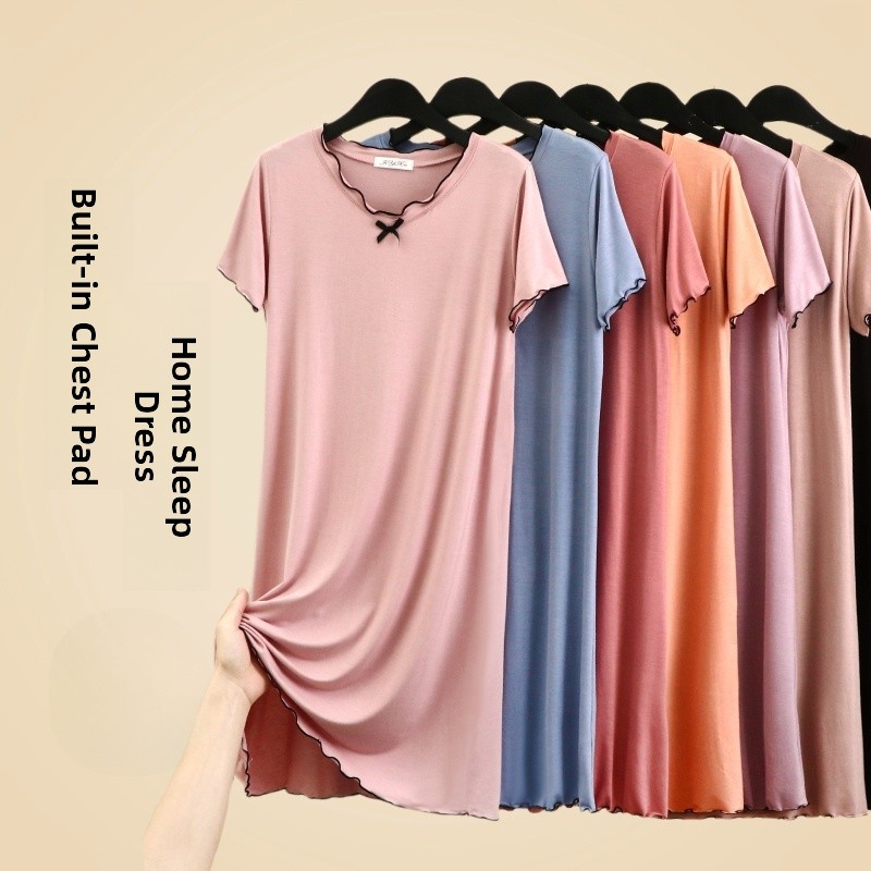 Maternity Wear - Camicia da Notte in Modal per