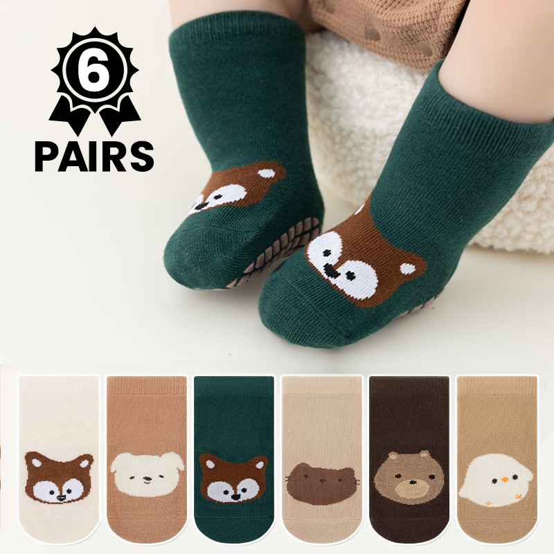 6 Paia di Calzini Antiscivolo  - Unisex Baby Socks Non Slip recensione e prezzo
